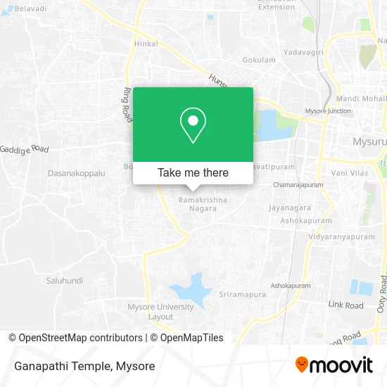 Ganapathi Temple map