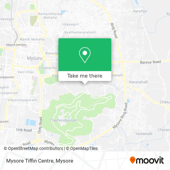 Mysore Tiffin Centre map