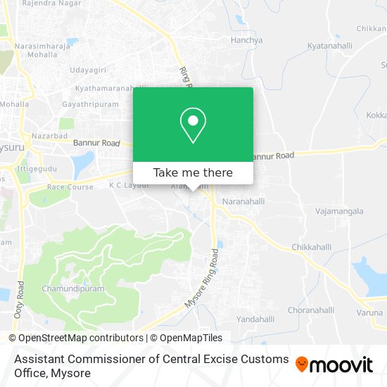 Assistant Commissioner of Central Excise Customs Office map