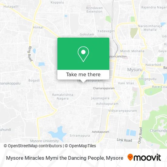 Mysore Miracles Mymi the Dancing People map