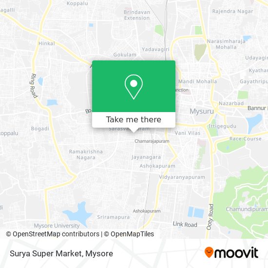 Surya Super Market map