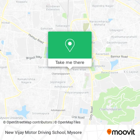 New Vijay Motor Driving School map