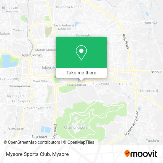 Mysore Sports Club map