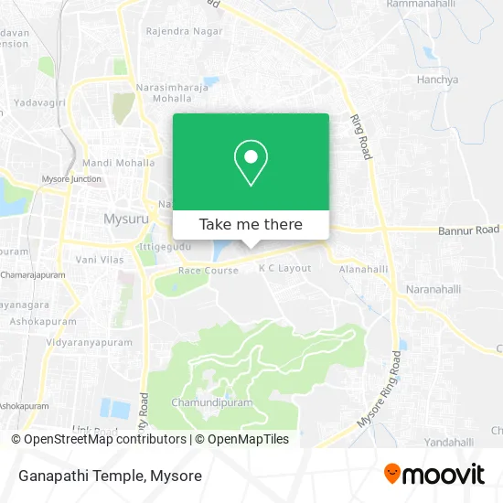 Ganapathi Temple map