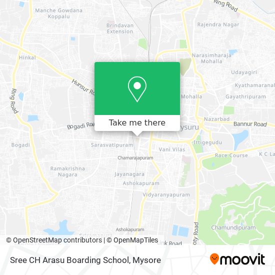Sree CH Arasu Boarding School map