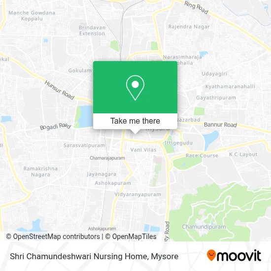 Shri Chamundeshwari Nursing Home map