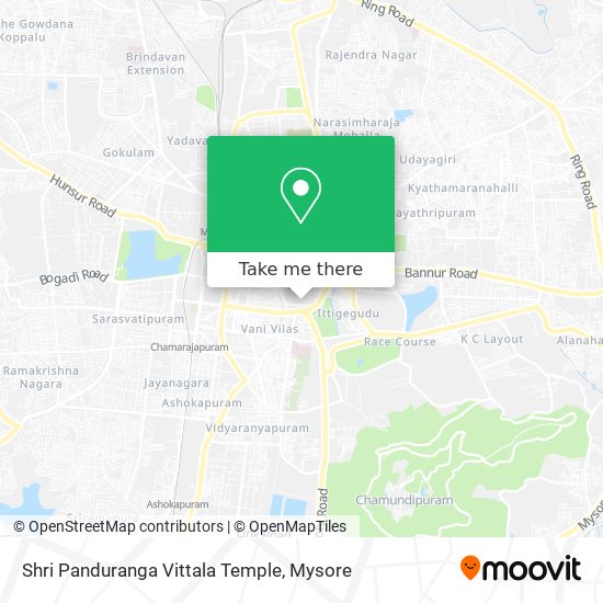 Shri Panduranga Vittala Temple map