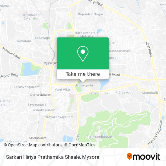 Sarkari Hiriya Prathamika Shaale map