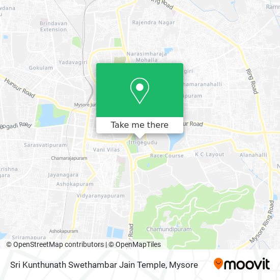 Sri Kunthunath Swethambar Jain Temple map