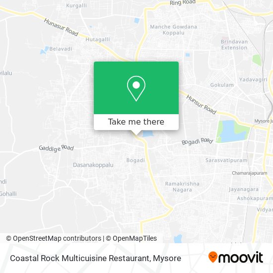 Coastal Rock Multicuisine Restaurant map