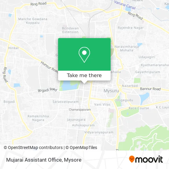 Mujarai Assistant Office map