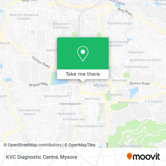 KVC Diagnostic Centre map