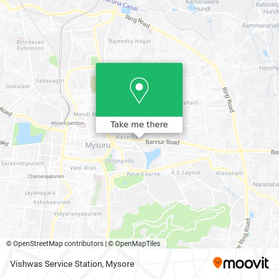 Vishwas Service Station map