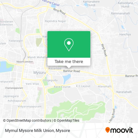 Mymul Mysore Milk Union map