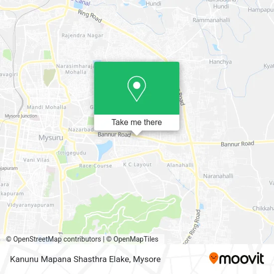 Kanunu Mapana Shasthra Elake map