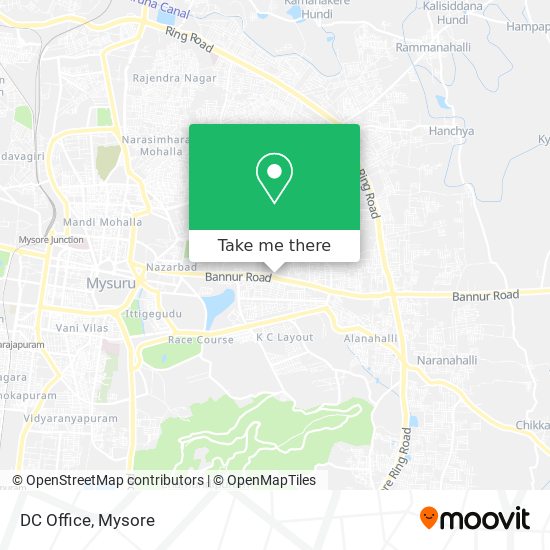 DC Office map