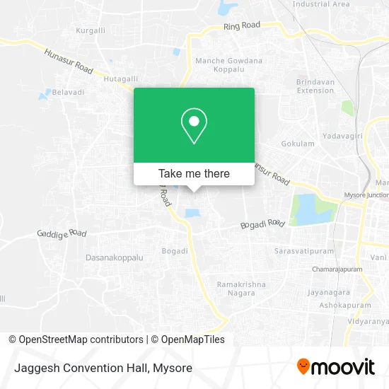 Jaggesh Convention Hall map