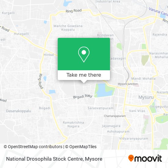 National Drosophila Stock Centre map