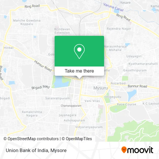 Union Bank of India map