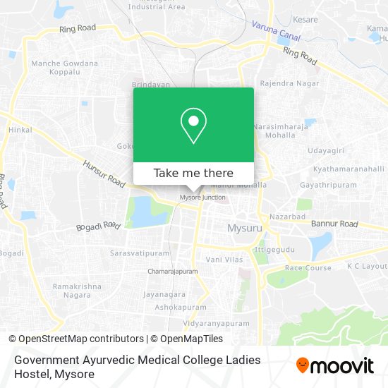 Government Ayurvedic Medical College Ladies Hostel map