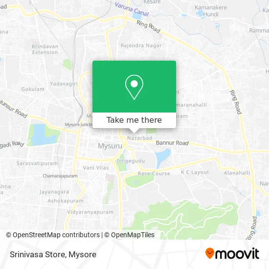 Srinivasa Store map