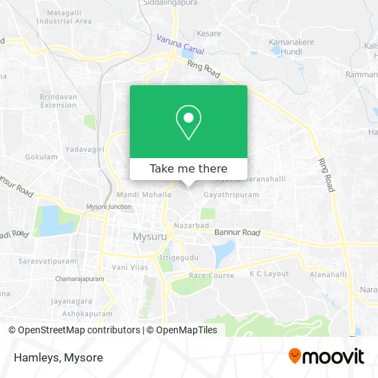 Hamleys map