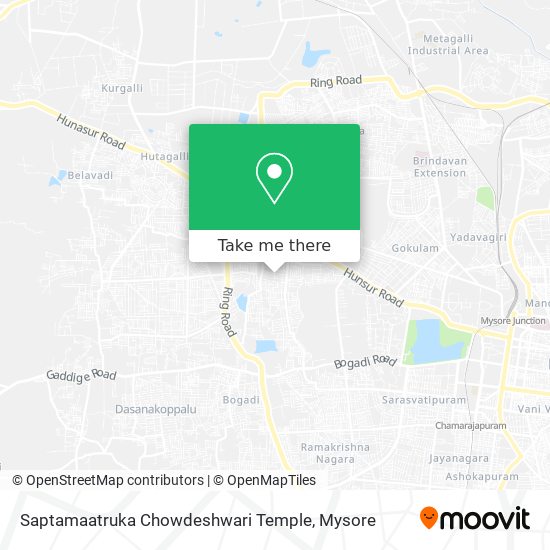 Saptamaatruka Chowdeshwari Temple map