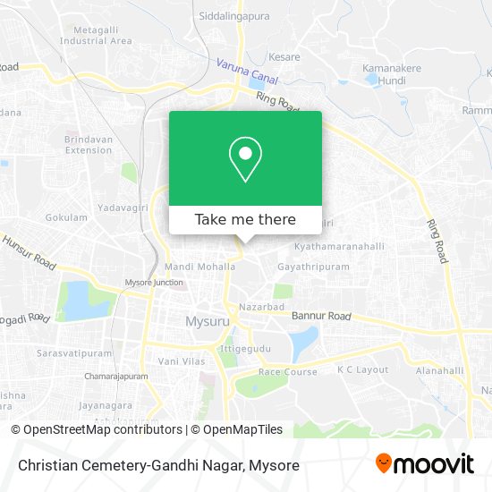 Christian Cemetery-Gandhi Nagar map