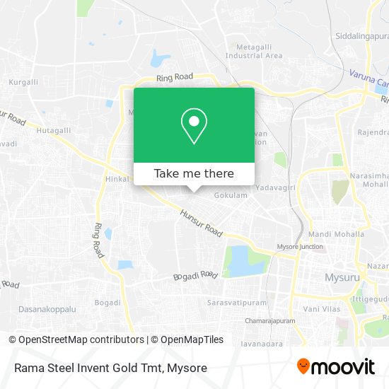 Rama Steel Invent Gold Tmt map