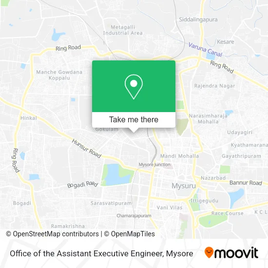 Office of the Assistant Executive Engineer map