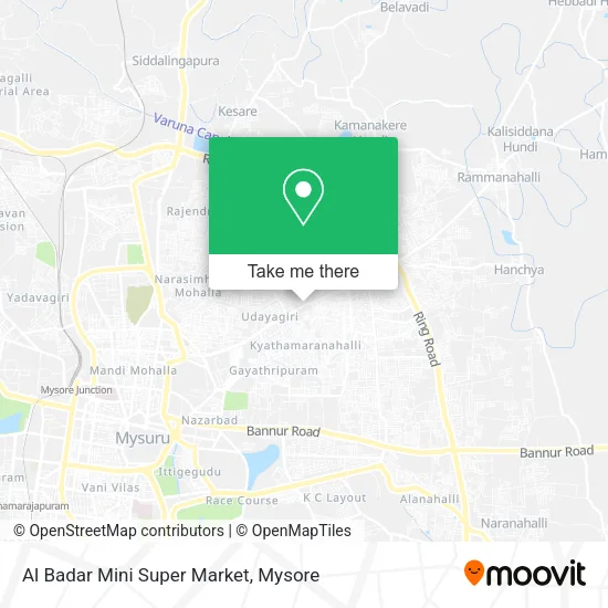 Al Badar Mini Super Market map