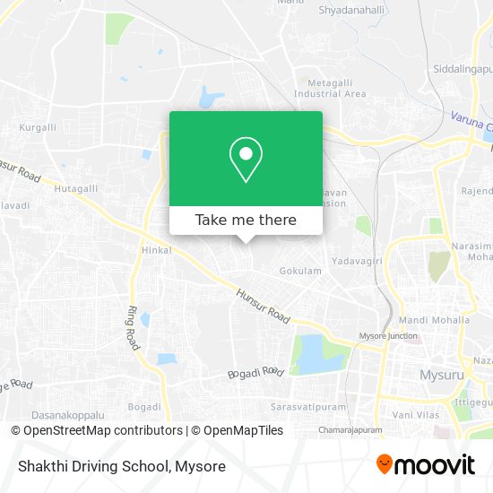 Shakthi Driving School map