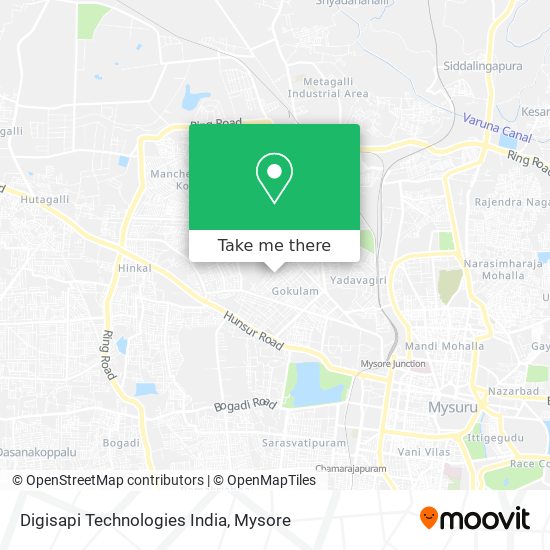 Digisapi Technologies India map