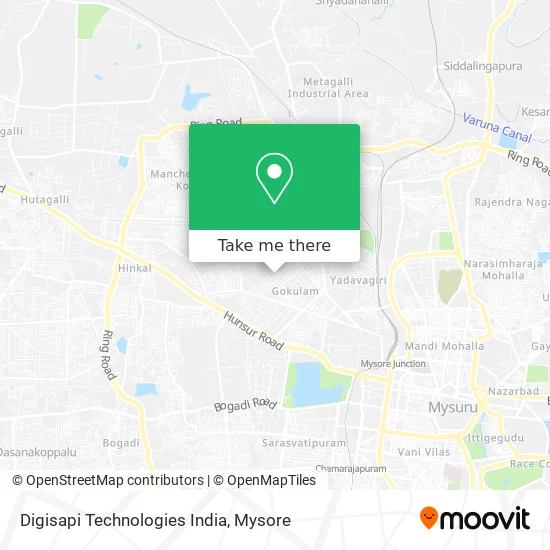 Digisapi Technologies India map