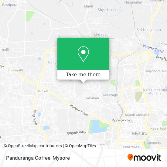 Panduranga Coffee map