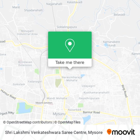 Shri Lakshmi Venkateshwara Saree Centre map