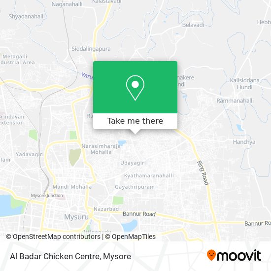 Al Badar Chicken Centre map