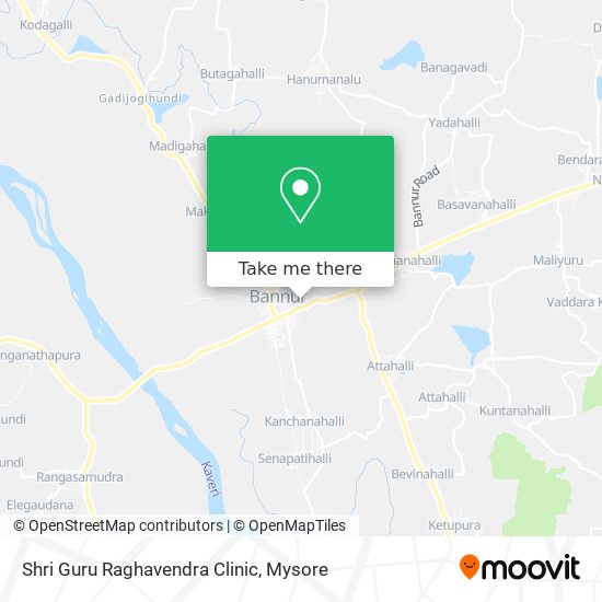 Shri Guru Raghavendra Clinic map