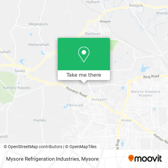 Mysore Refrigeration Industries map