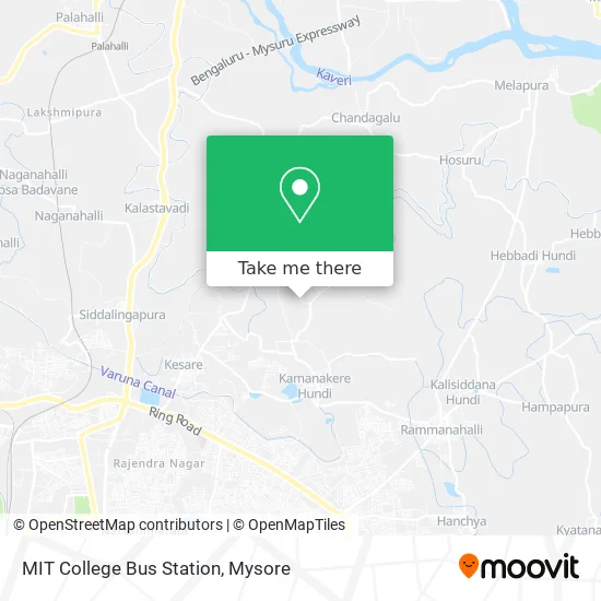 MIT College Bus Station map
