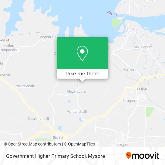 Government Higher Primary School map
