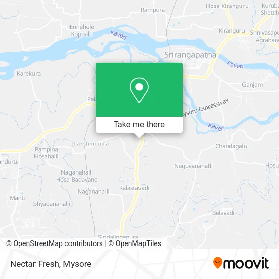 Nectar Fresh map
