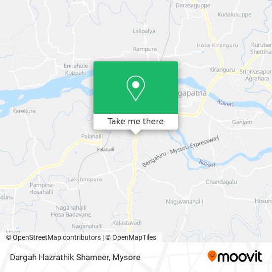 Dargah Hazrathik Shameer map