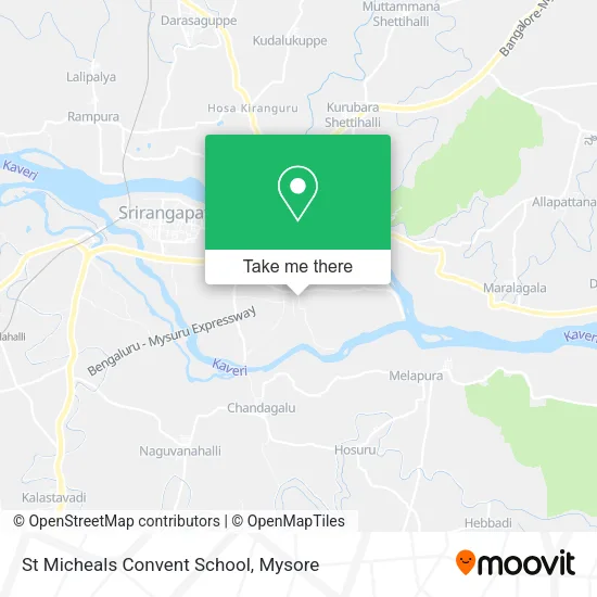 St Micheals Convent School map