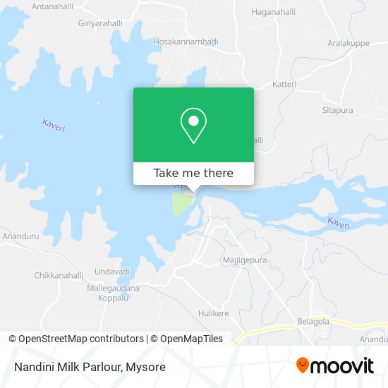 Nandini Milk Parlour map