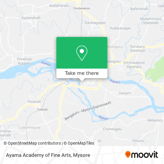 Ayama Academy of Fine Arts map