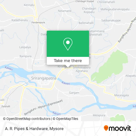 A. R. Pipes & Hardware map