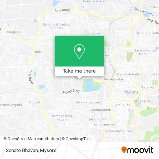 Senate Bhavan map