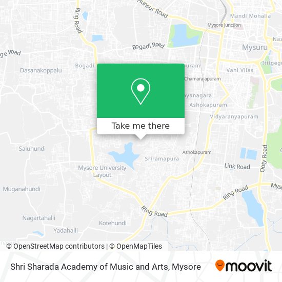 Shri Sharada Academy of Music and Arts map