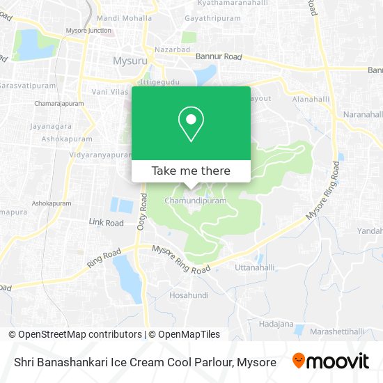 Shri Banashankari Ice Cream Cool Parlour map